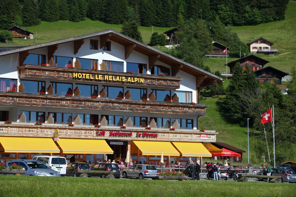 Hotel Le Relais Alpin Les Mosses Екстер'єр фото