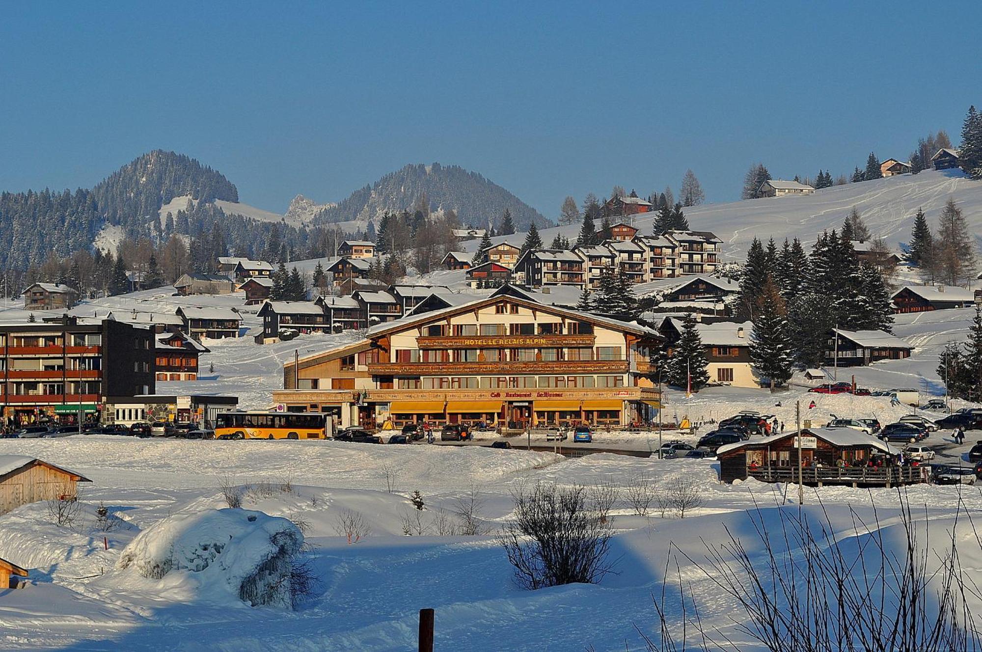 Hotel Le Relais Alpin Les Mosses Екстер'єр фото