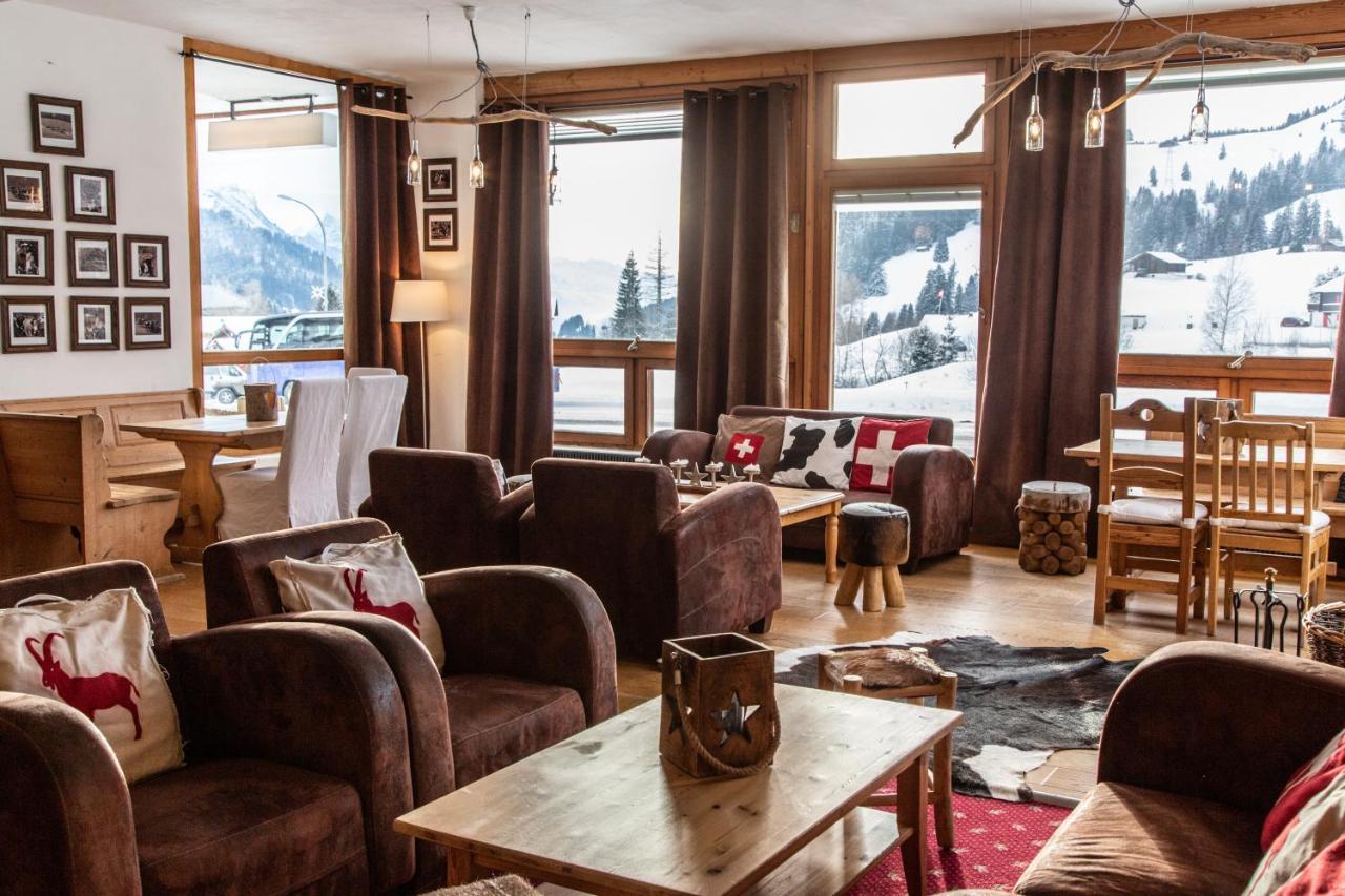 Hotel Le Relais Alpin Les Mosses Екстер'єр фото